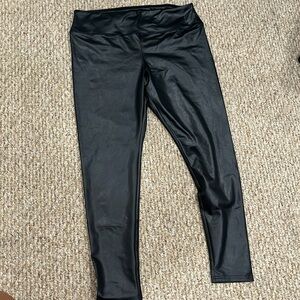 XL shiny leggings. Never worn.